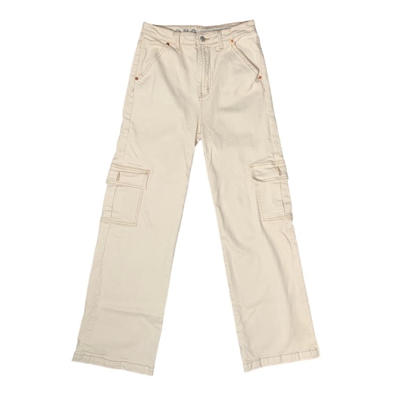 S.O.N.G. High-Rise Cargo Street Jeans - Picture 1 of 5